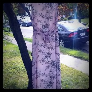 ANNE KLEIN Pink Multi Floral Dress